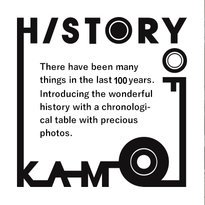 There have been many things in the last 100 years.Introducing the wonderful history with a chronological table with precious photos.